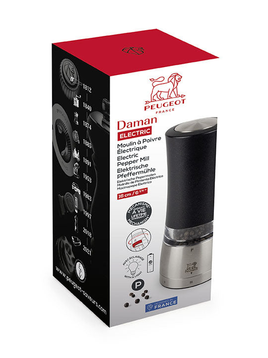 Peugeot Daman Electric u'Select Pepper Mill - 16cm
