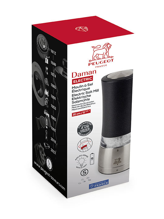 Peugeot Daman Z Electric u'Select Salt Mill - 16cm