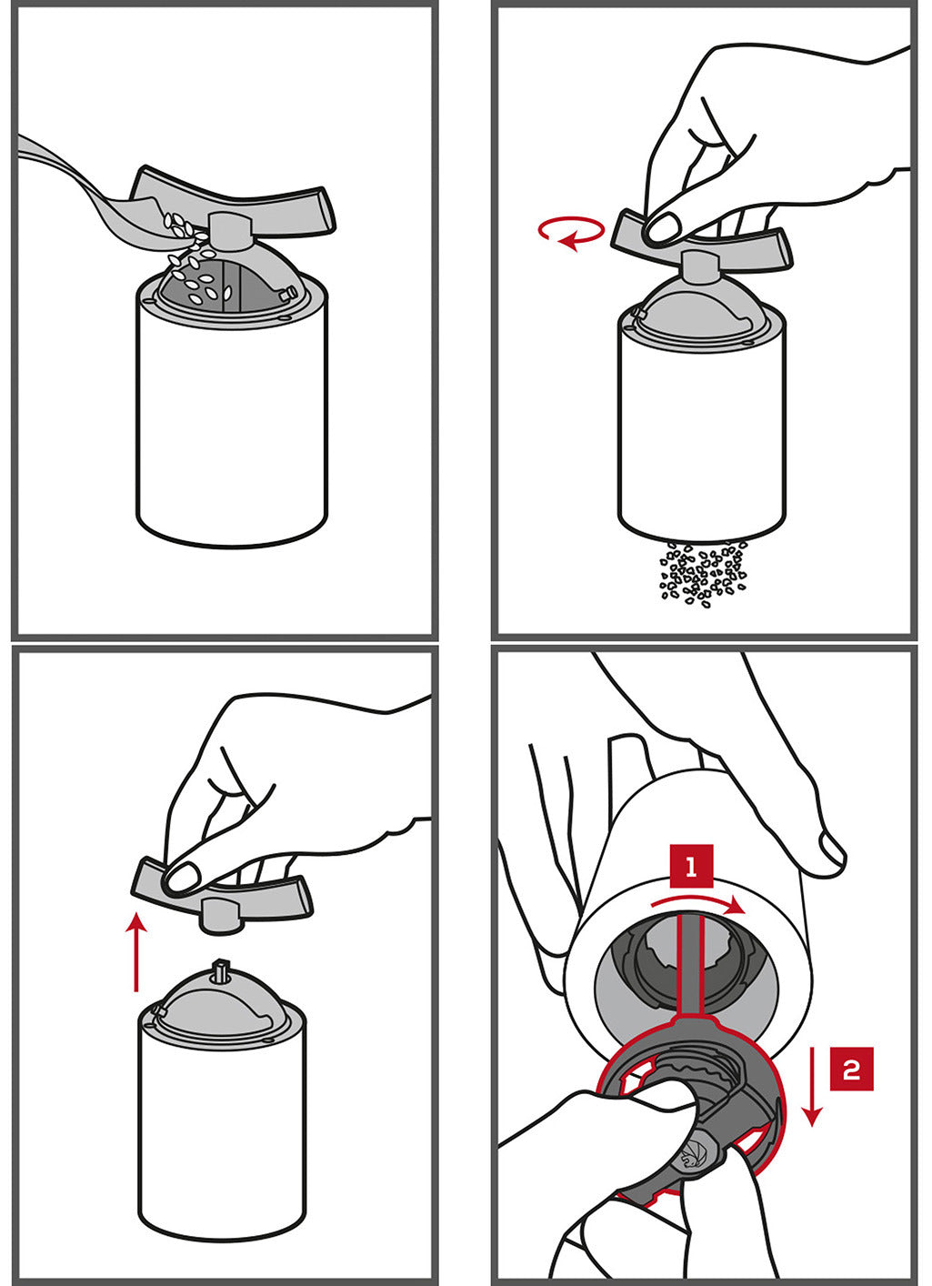 Peugeot Isen Flax Seed Mill - 13cm