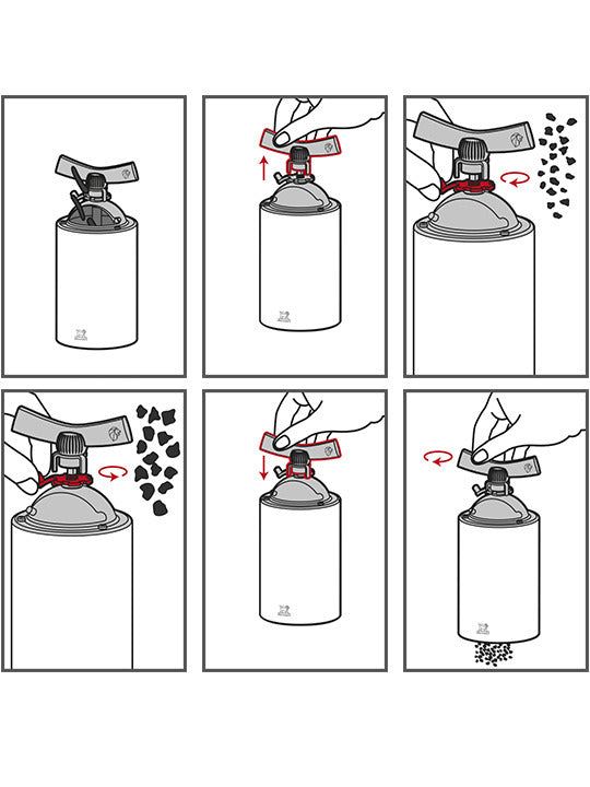 Peugeot Isen Long Pepper Mill - 16cm