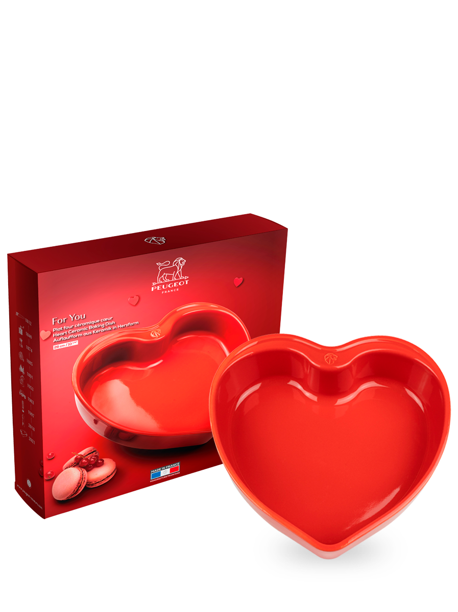 Peugeot Appolia Heart Dish - 26cm