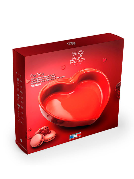 Peugeot Appolia Heart Dish - 26cm