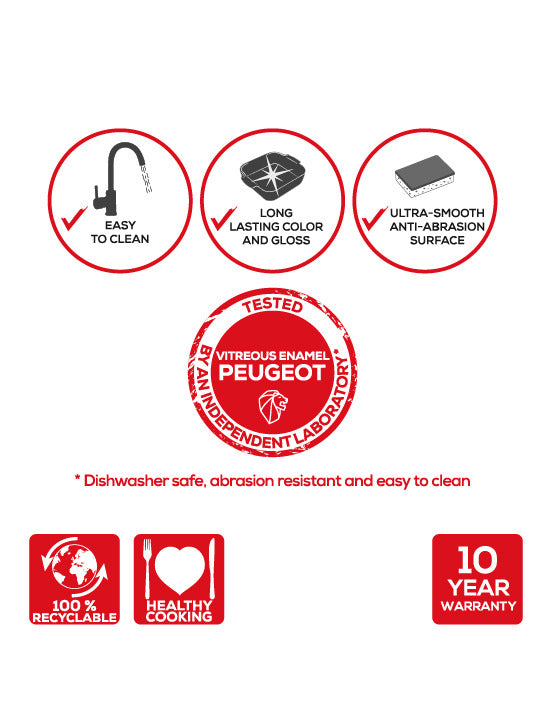 Peugeot Appolia Heart Dish - 26cm