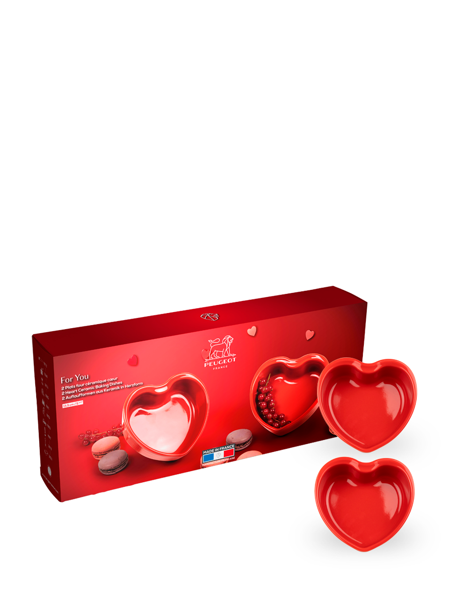 Peugeot Appolia Heart Ramekins Duo - 13.5cm