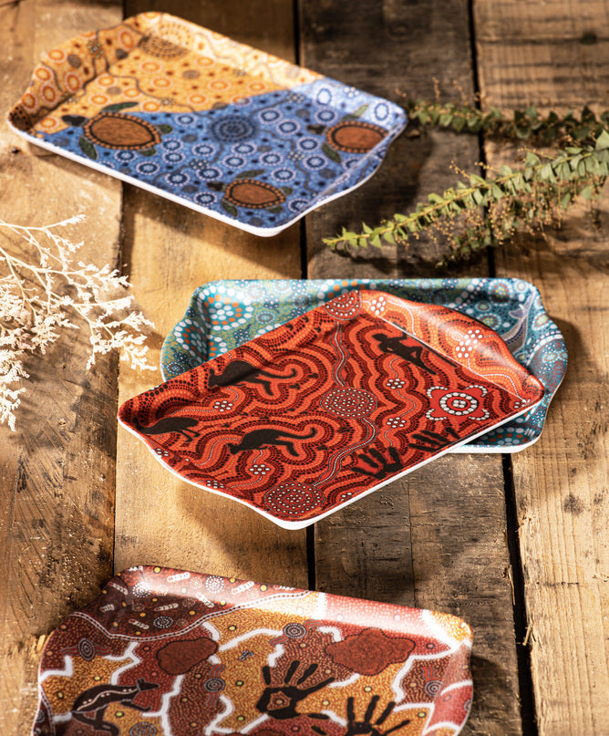 Ashdene Maarakool Art Native Title 2pk Scatter Tray