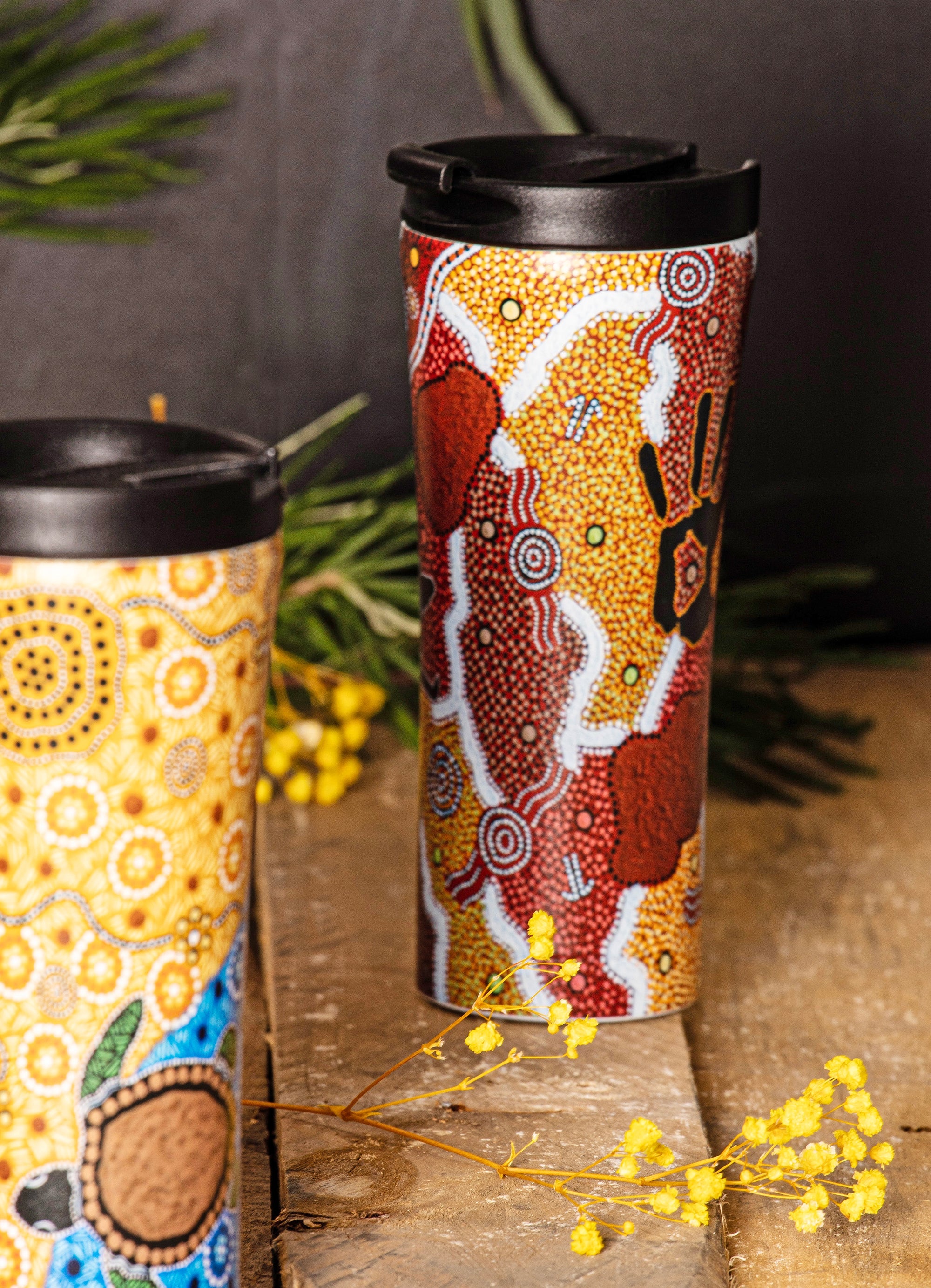 Ashdene Maarakool Art Native Title Travel Mug
