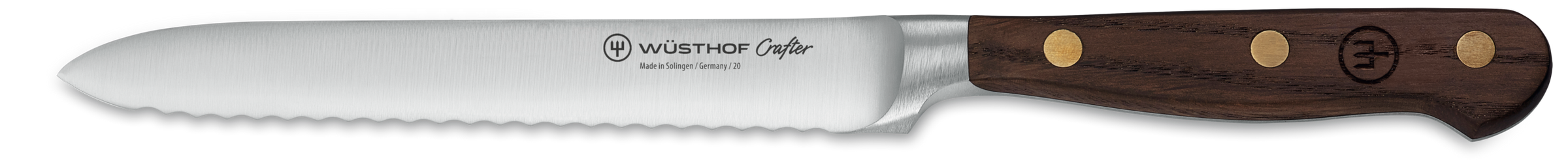 Wusthof Crafter Serrated Utility Knife - 14cm