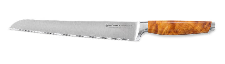 Wusthof Artisan Orange Precision Double-Serrated Bread Knife - 26cm