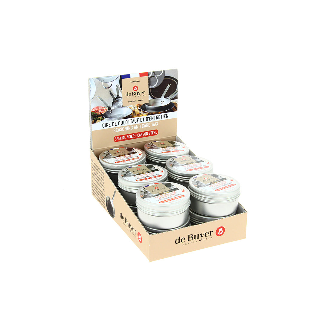 de Buyer Carbon Steel Seasoning Wax