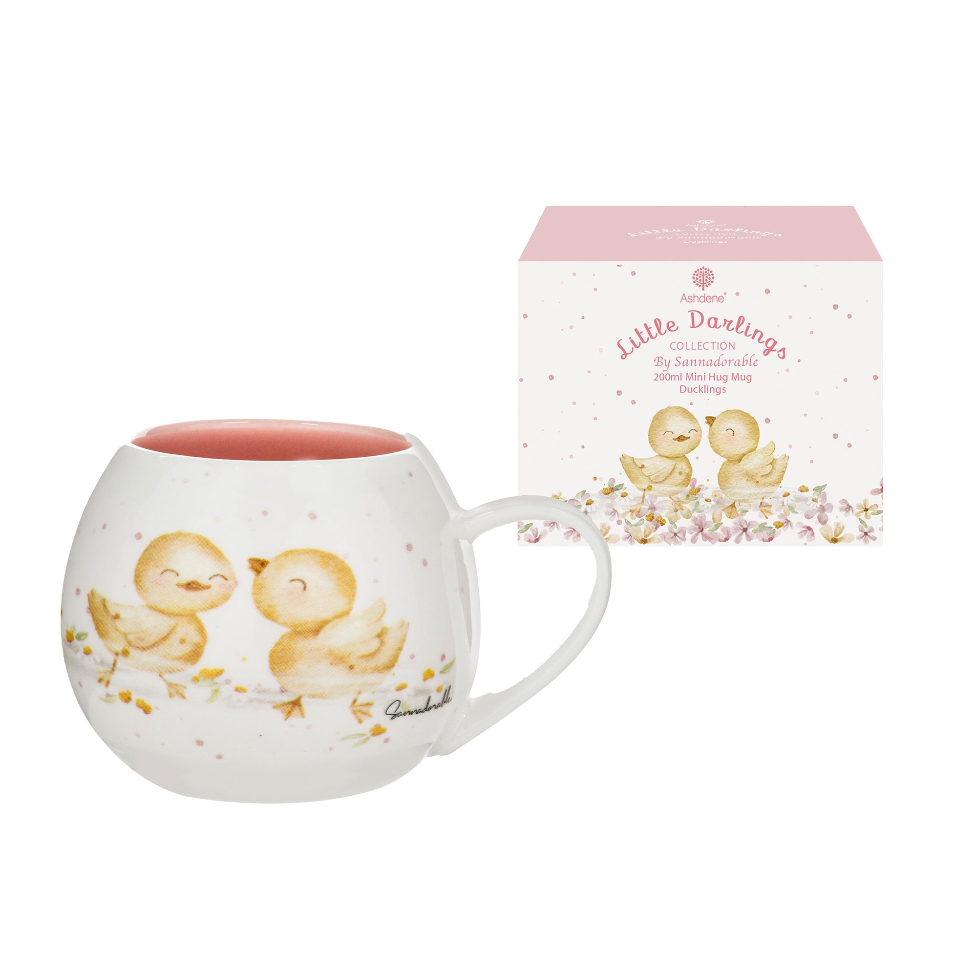 Ashdene Little Darlings Ducklings Mini Hug Mug