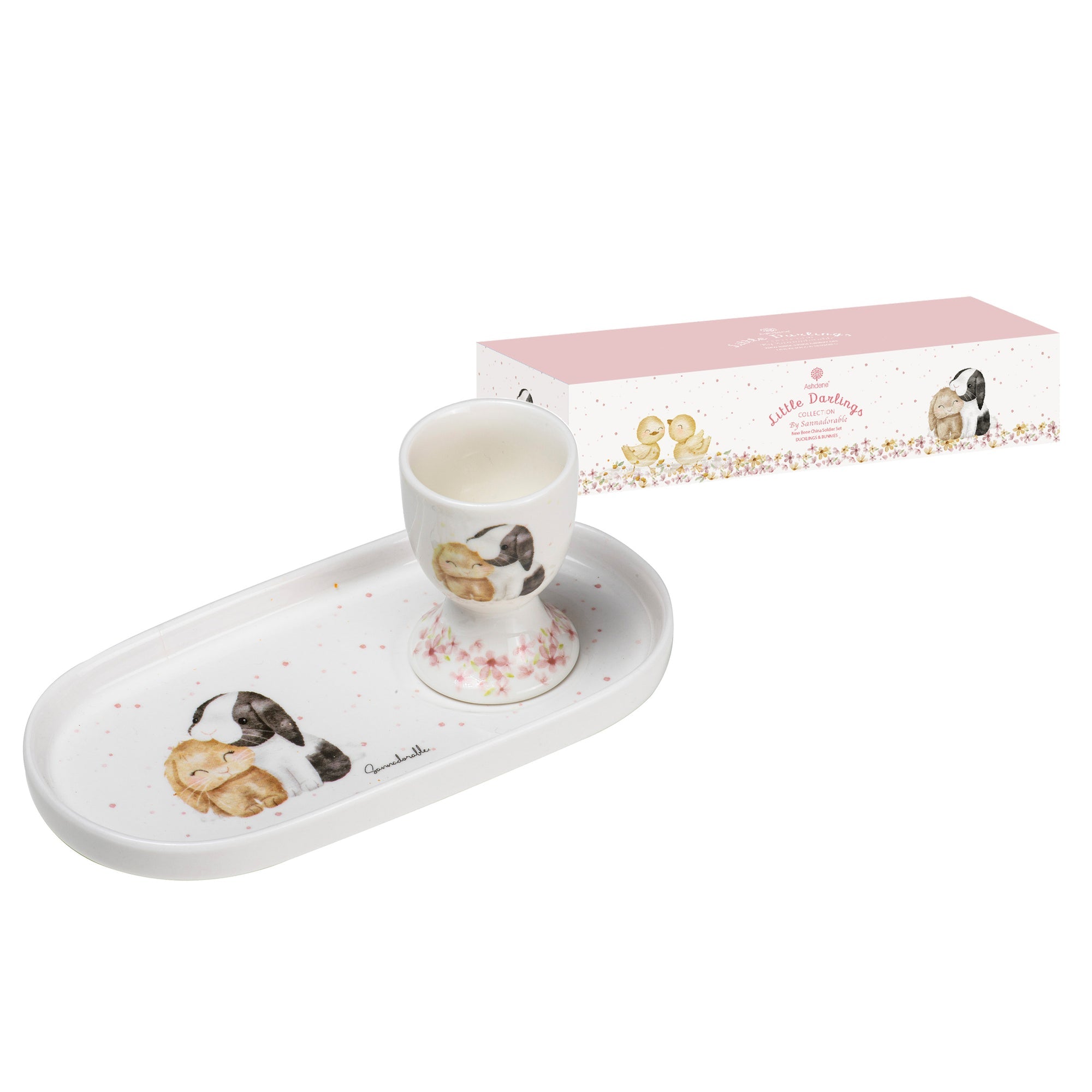 Ashdene Little Darlings Bunnies Soldier Set