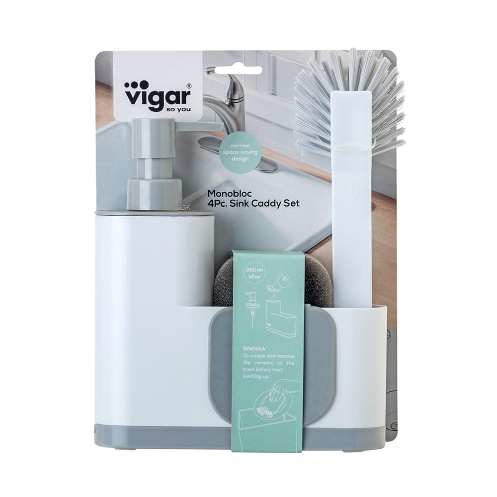 Vigar Rengo Monobloc 4 pc Sink Caddy Set