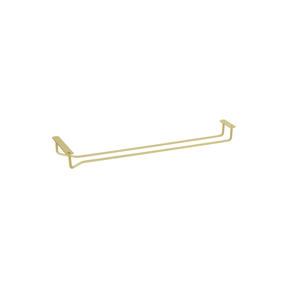 Chef Inox Glass Hanger Brass Plated 410mm