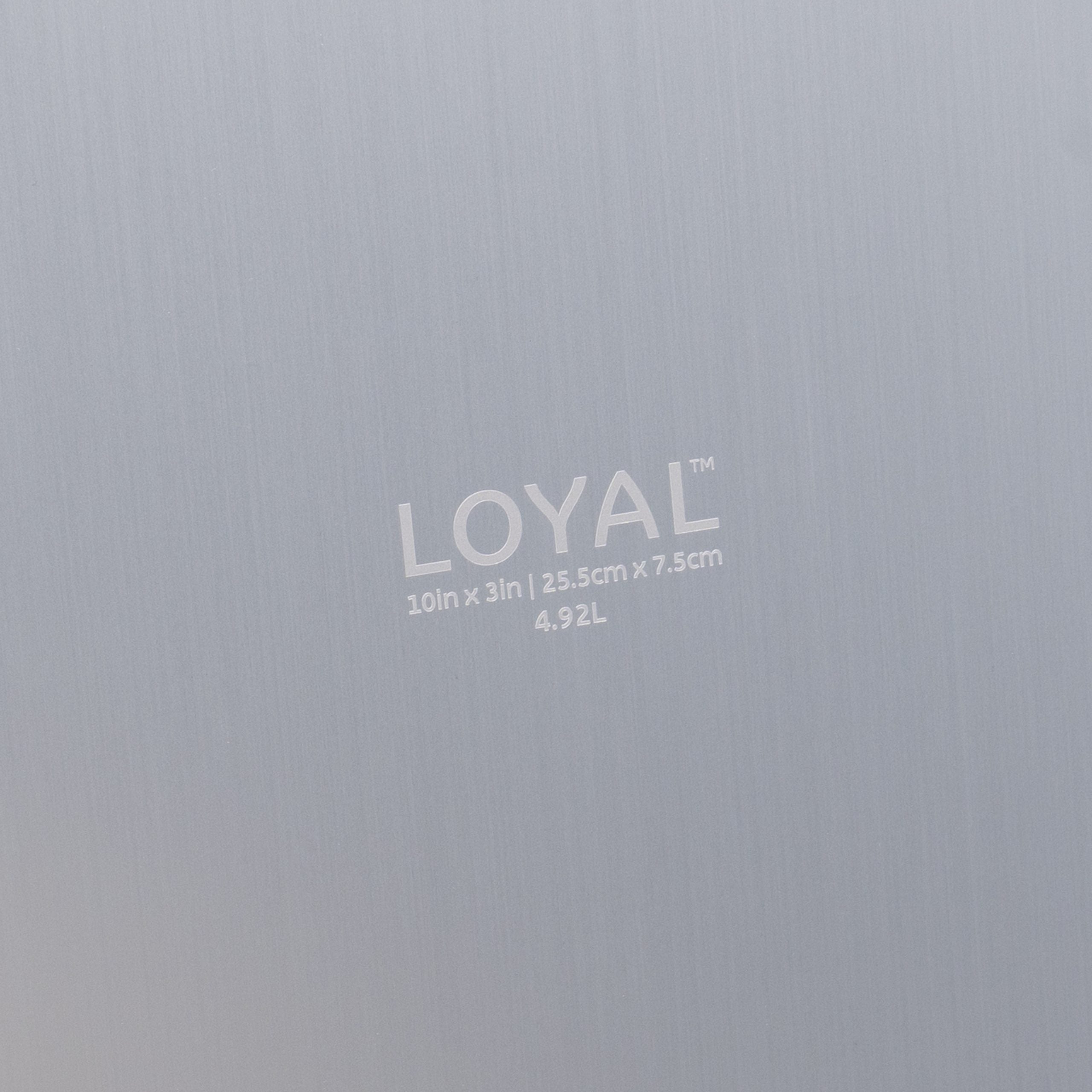 LOYAL Elite Anodised Square Cake Tin 10 Inch
