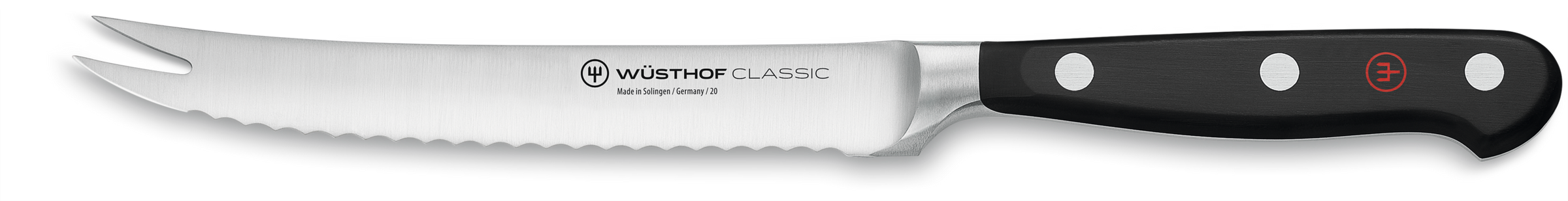 Wusthof Classic Black Tomato Knife - 14cm