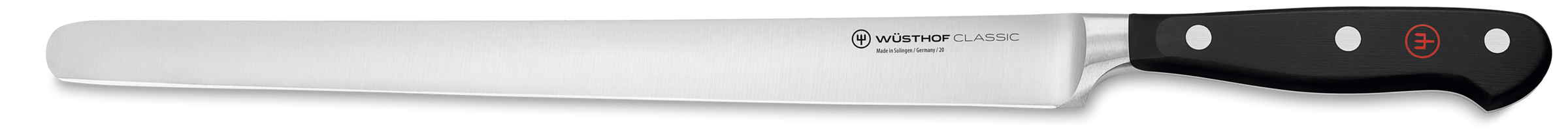 Wusthof Classic Black Ham Slicer - 26cm