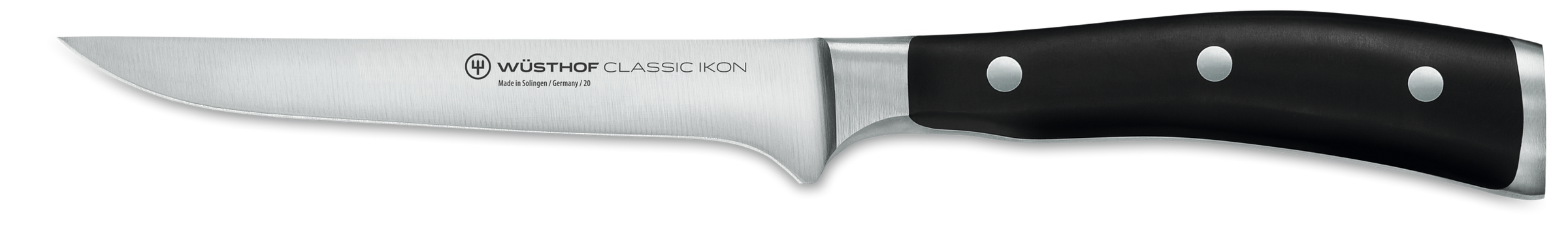 Wusthof Classic Ikon Black Boning Knife - 14cm