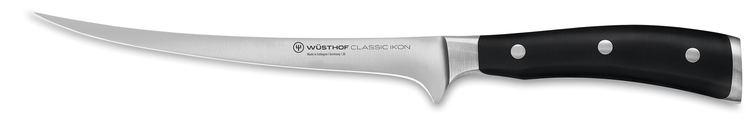 Wusthof Classic Ikon Black Fillet Knife - 18cm