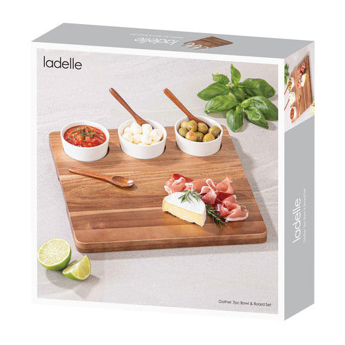 Ladelle Gather 7pc Bowl & Board Set