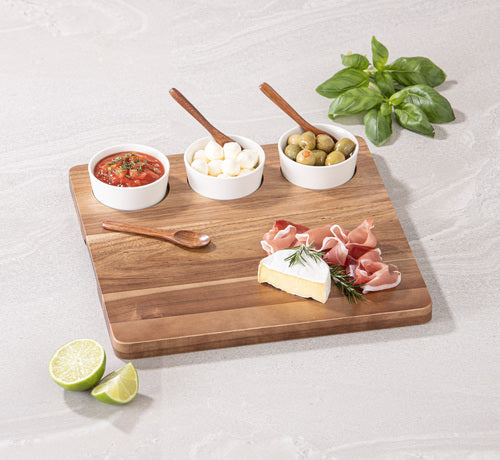 Ladelle Gather 7pc Bowl & Board Set