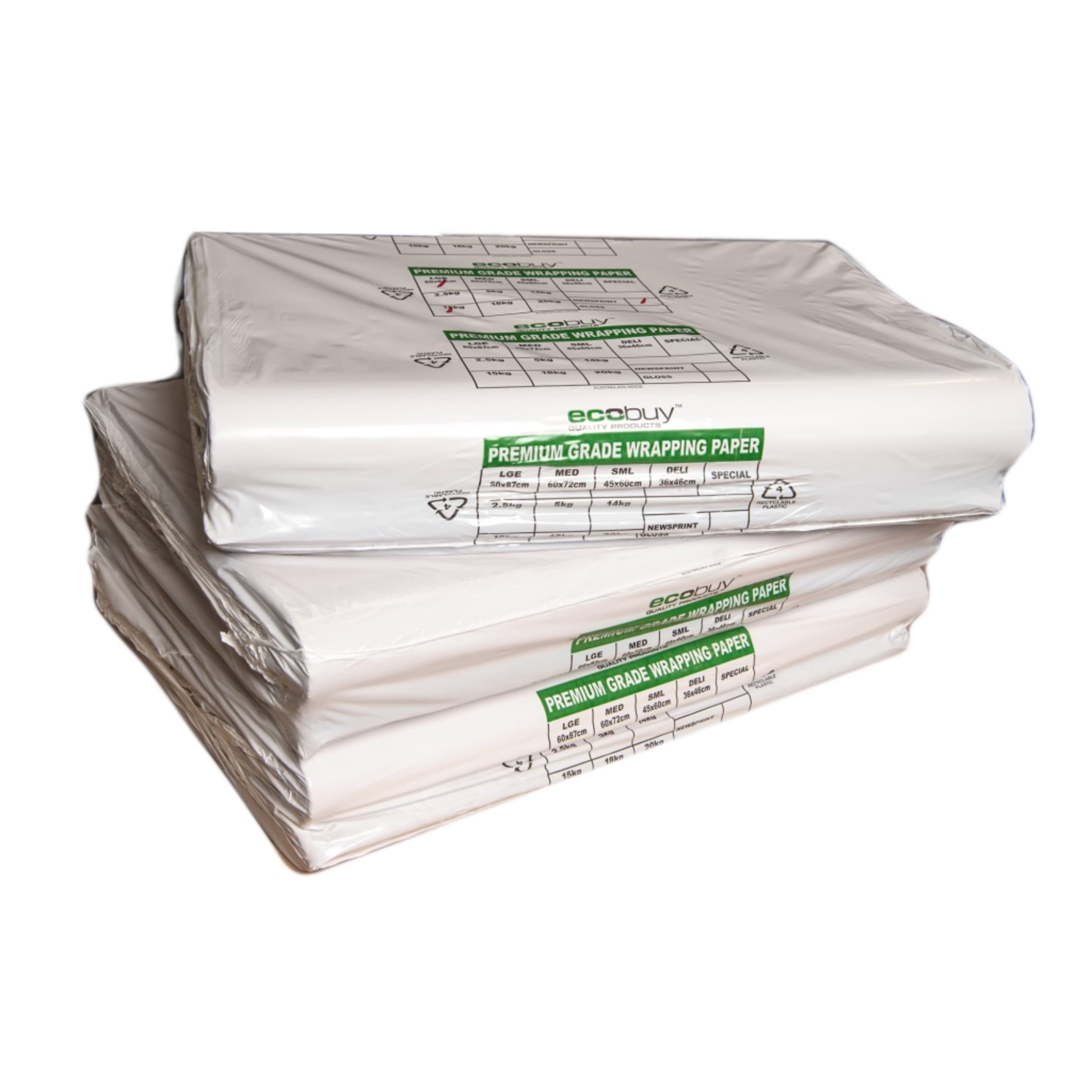 Catering Collection Butcher Paper White 49gsm 600x870mm 14Kg Ream 14kg