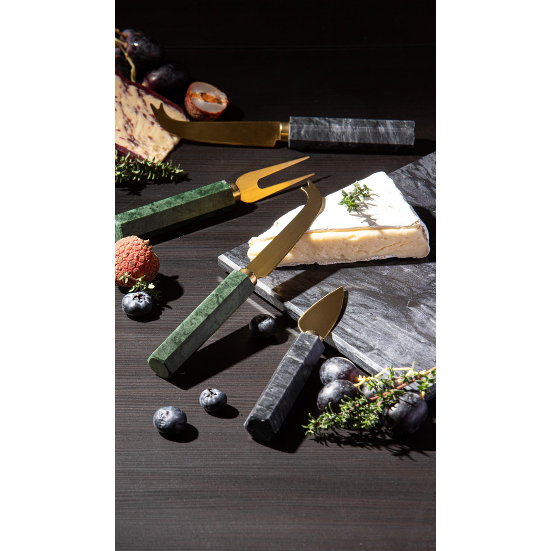 Tempa Kira Grey 3pce Grazing Knife Set