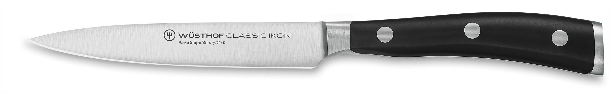 Wusthof Classic Ikon Black Utility Knife - 12cm