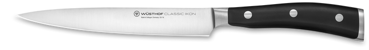 Wusthof Classic Ikon Black Utility Knife - 16cm (4506-7-16W)
