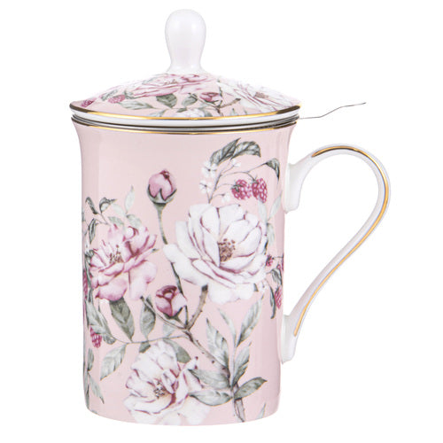 Ashdene Raspberry Rose 3pc Infuser
