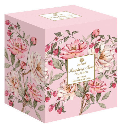 Ashdene Raspberry Rose 3pc Infuser