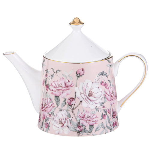 Ashdene Raspberry Rose 800ml Infuser Teapot