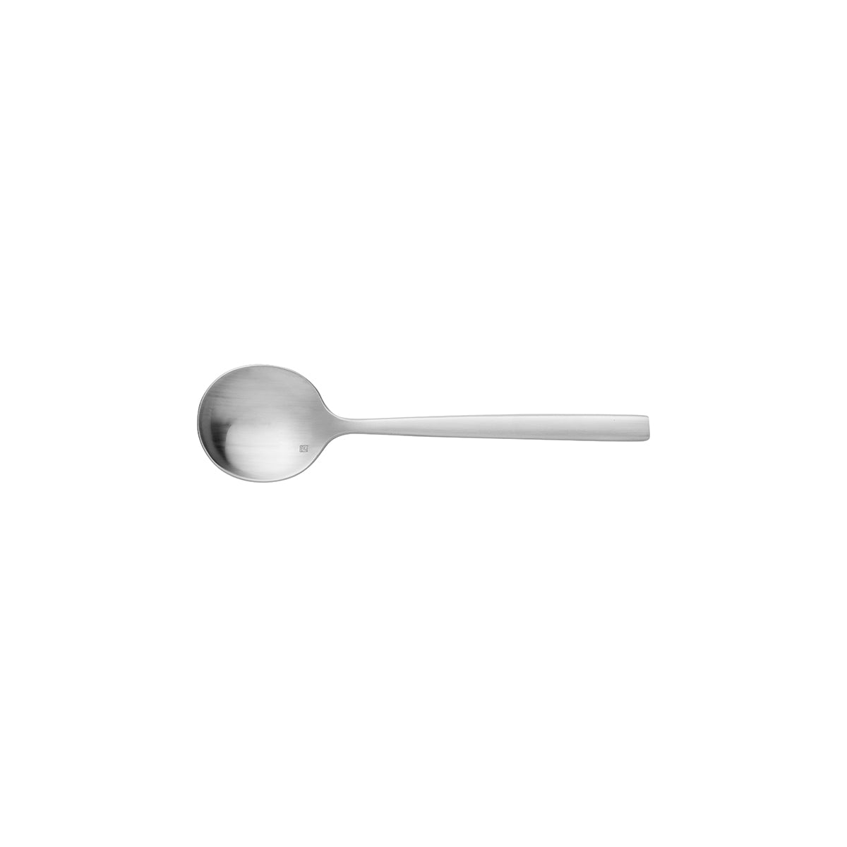 Fortessa Titan Arezzo Brushed Soup Spoon (Semi-Matte Silver) (12 Pack)