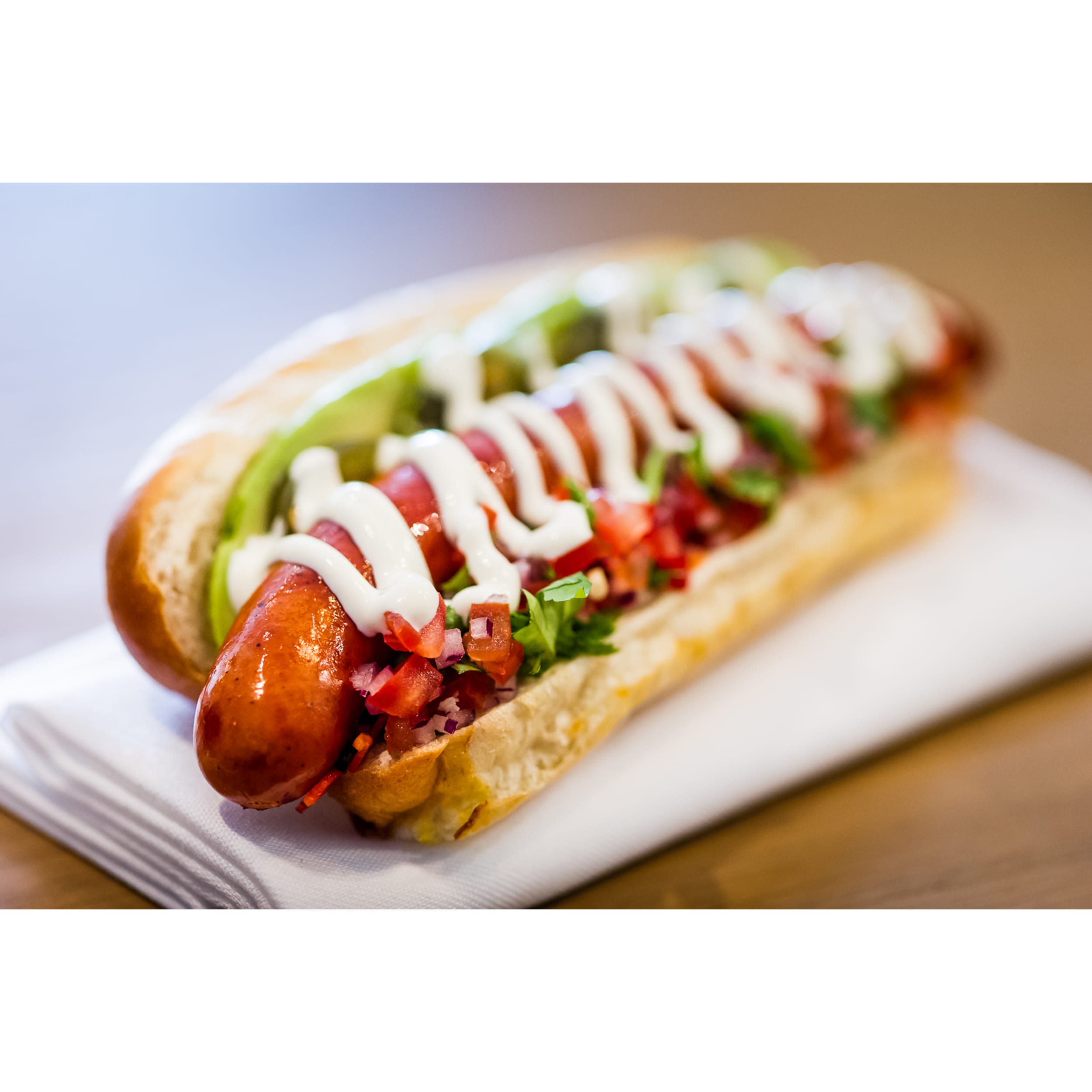 Catering Collection Hot Dog Tray White Food Board (250 x 40mm) (250 Pack)