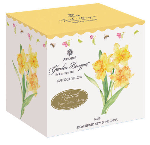 Ashdene Garden Bouquet Daffodil Yellow Mug