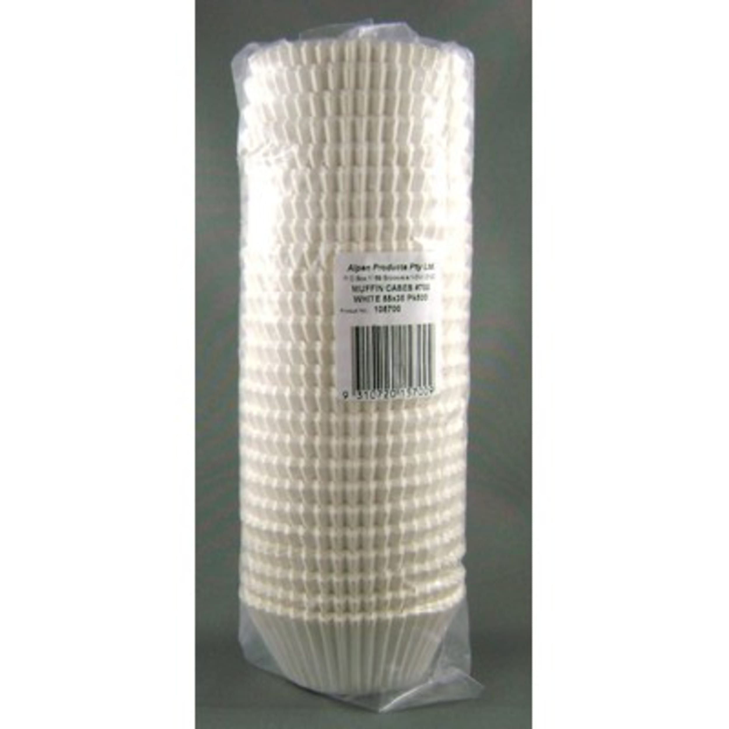 Catering Collection Muffin Case White #700 (55 x 36mm) (500 Pack)