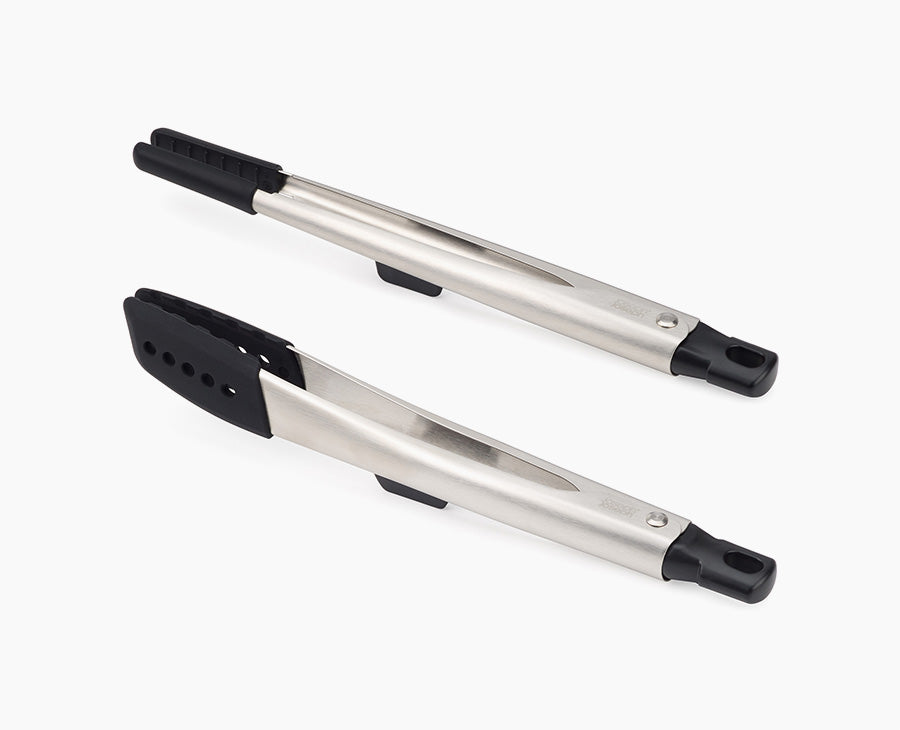 Joseph Joseph Elevate Fusion Set Of 2 Silicone Tongs With Integrated  Tool Rests
