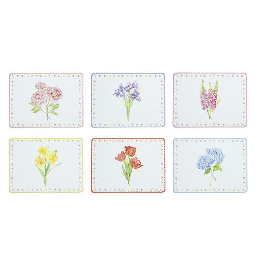Ashdene Garden Bouquet Assorted 6pk Placemat