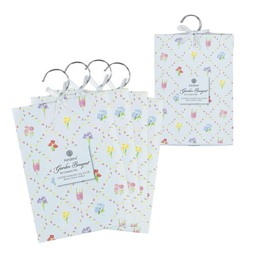 Ashdene Garden Bouquet 4pk French Pear & Van 60g Hang Sachet