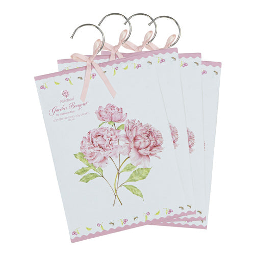 Ashdene Garden Bouquet 4pk Peony 60g Hang Sachet