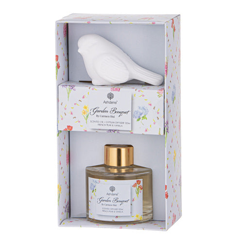 Ashdene Garden Bouquet French Pear & Vanilla 120ml Bird Diffuser