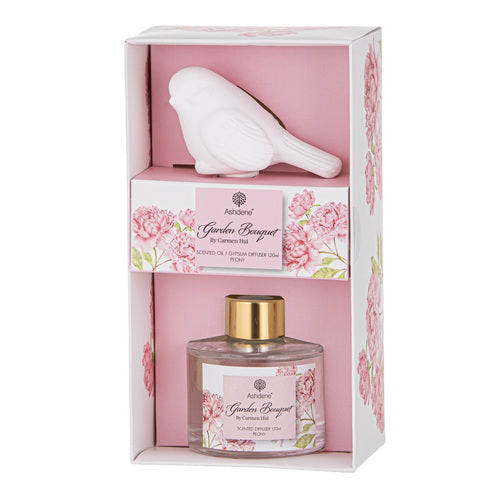 Ashdene Garden Bouquet Peony 120ml Bird Diffuser