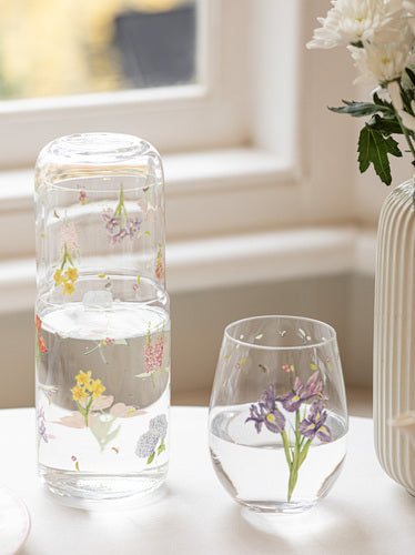 Ashdene Garden Bouquet Carafe & Glass Set