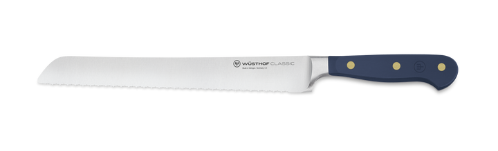 Wusthof Classic Colour Wild Blueberry Double Serrated Bread Knife - 23cm