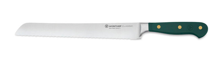 Wusthof Classic Colour Fresh Rosemary Double Serrated Bread Knife - 23cm