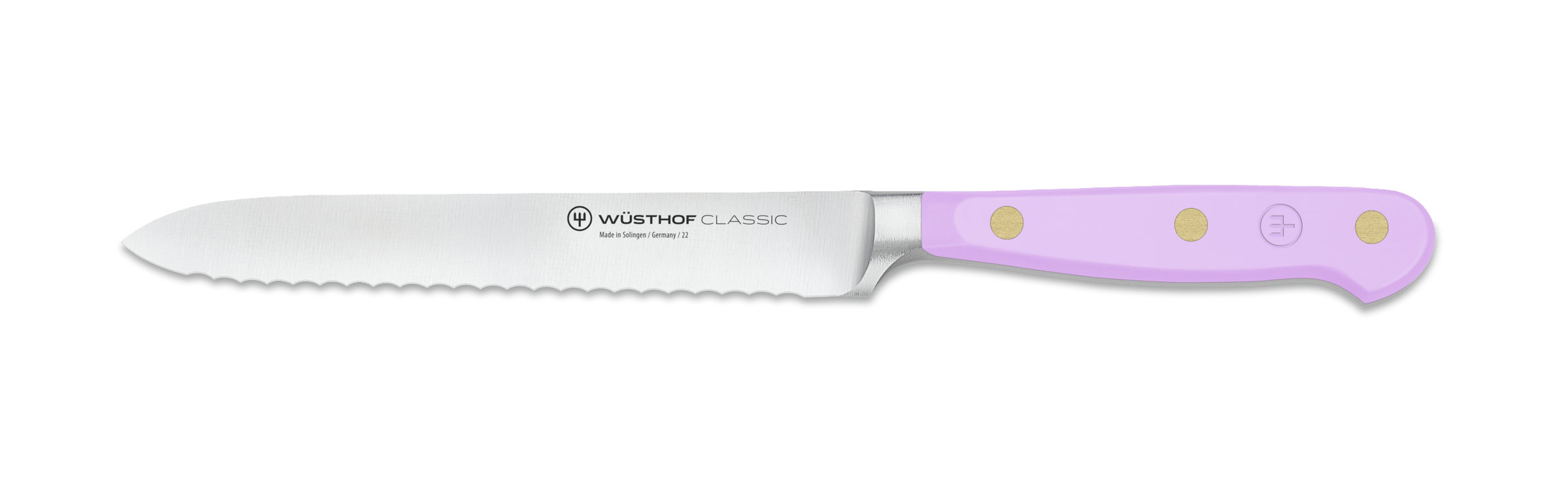 Wusthof Classic Purple Yam Serrated Utility Knife - 14cm