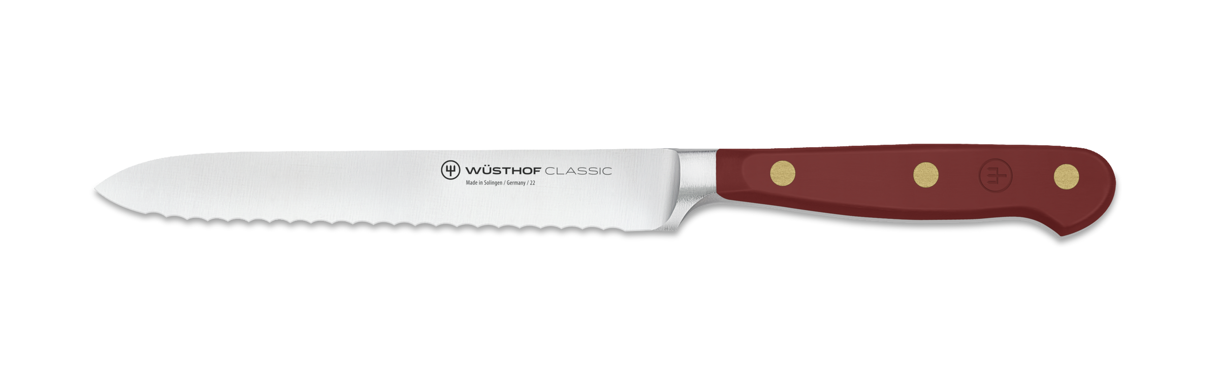 Wusthof Classic Tasty Sumac Serrated Utility Knife - 14cm
