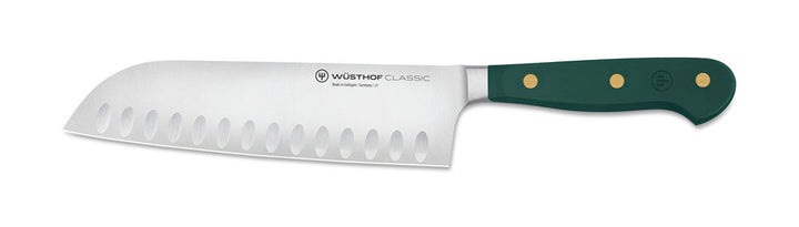Wusthof Classic Colour Rosemary Santoku Knife - 17cm