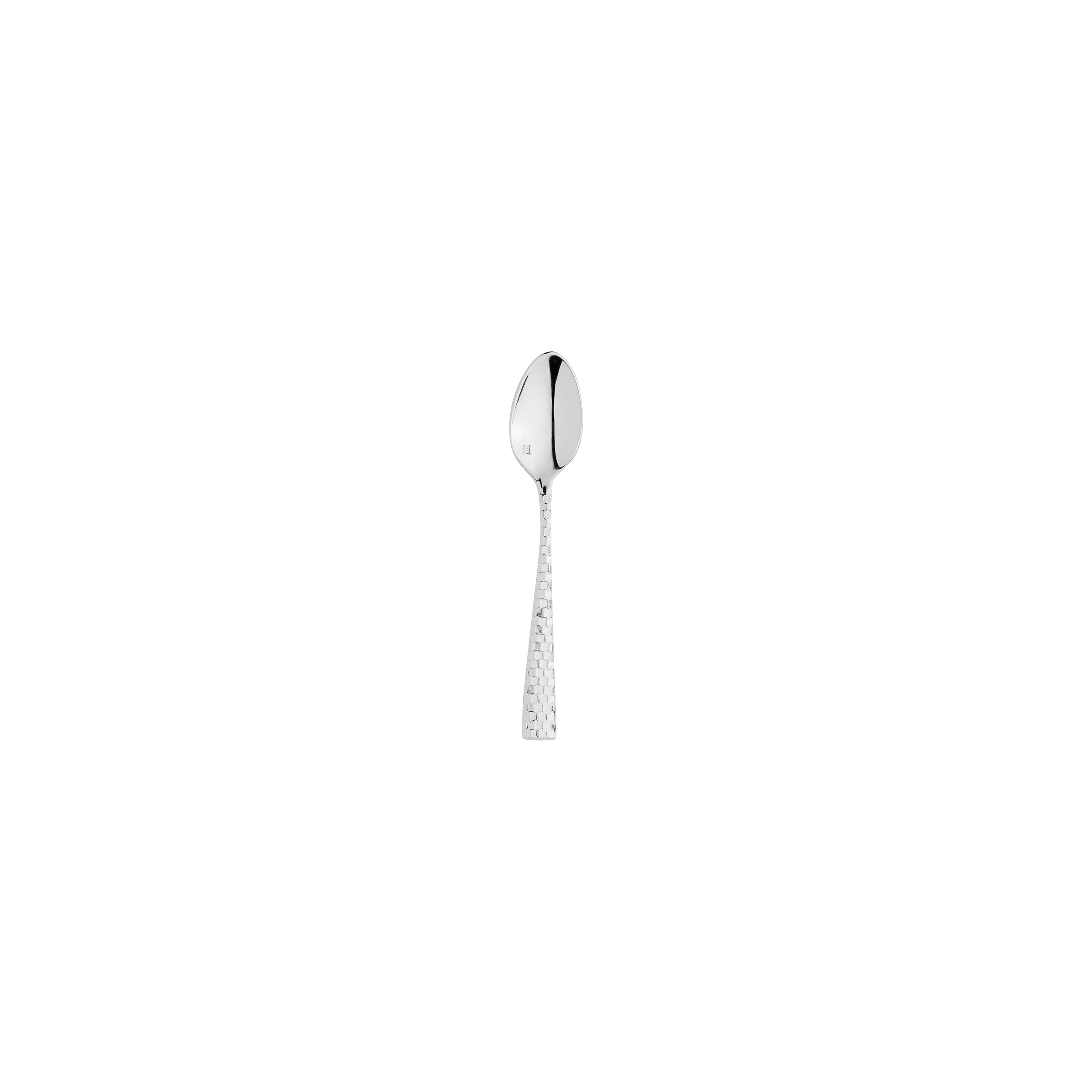 Fortessa Lucca Faceted Coffee Spoon (Silver) (12 Pack)