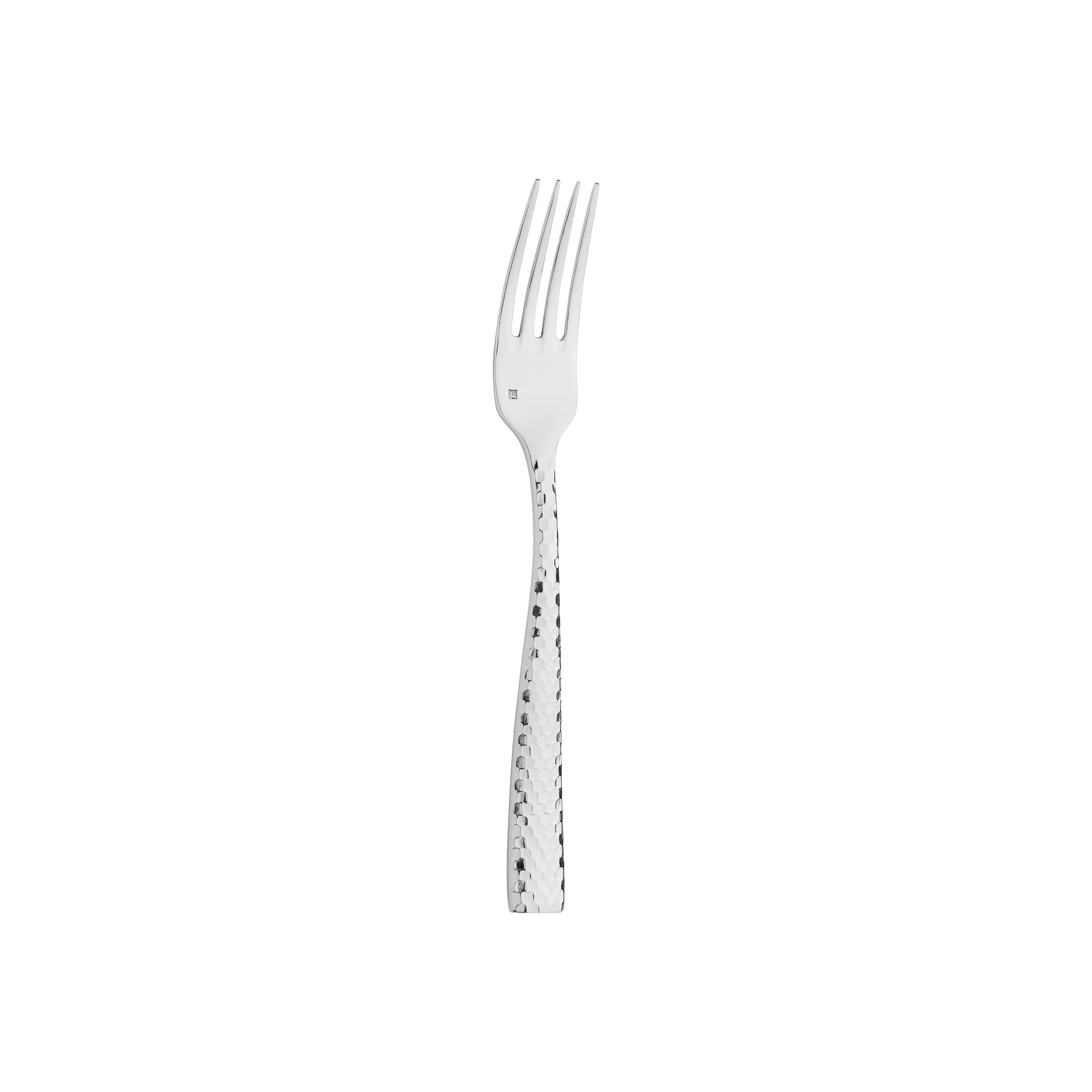 Fortessa Lucca Faceted Table Fork (Silver) (12 Pack)