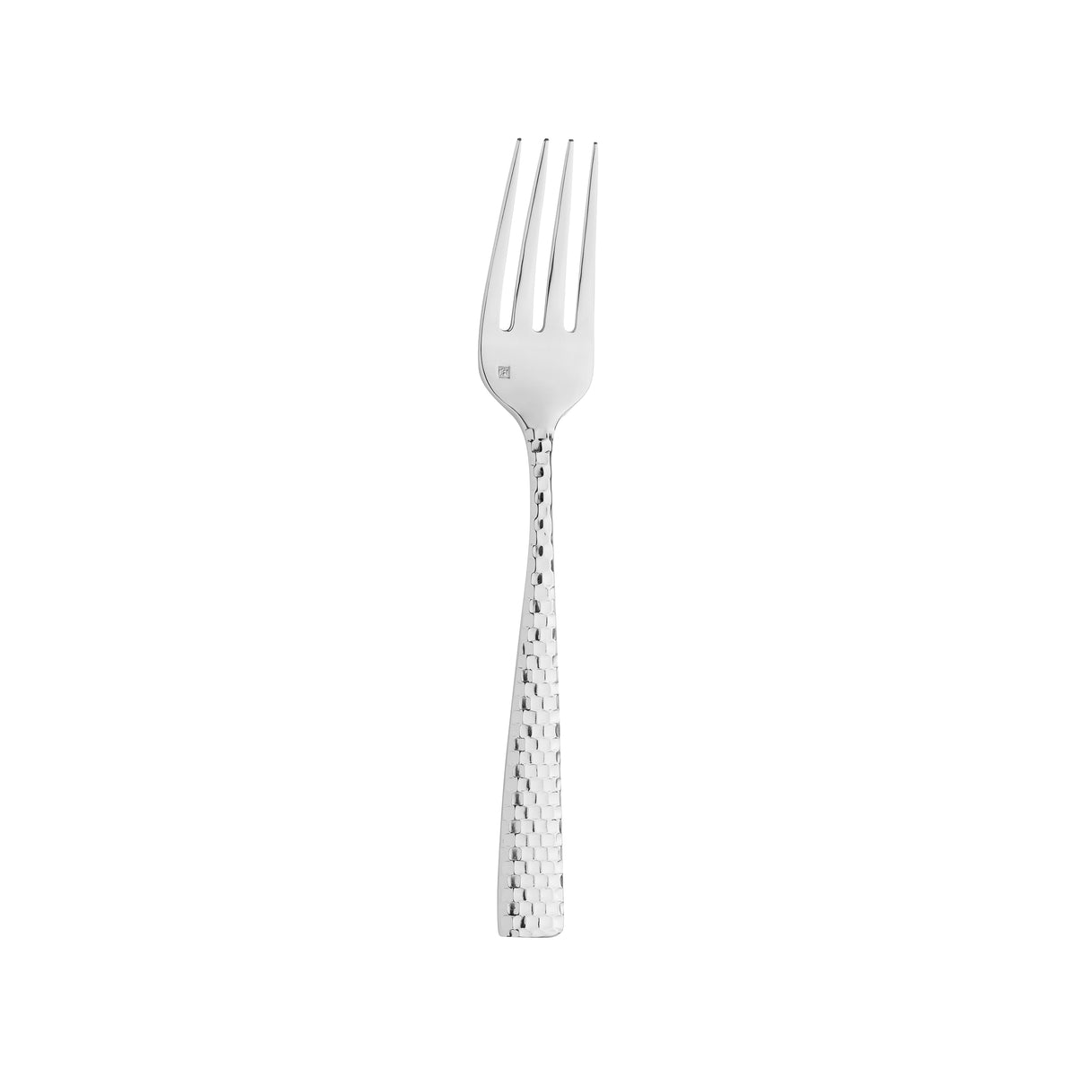 Fortessa Lucca Faceted Serving Fork (Silver)